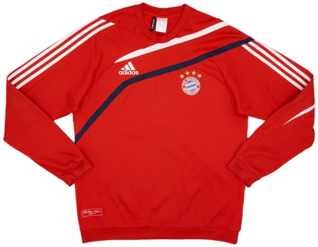 2009-10 Bayern Munich adidas Sweat Top - 8/10 - (L)