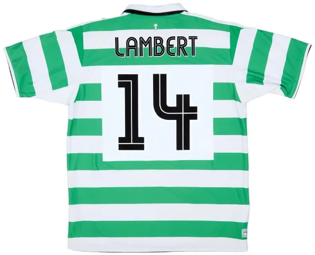 Umbro 2004-05 Celtic Home Shirt Lambert #14 - 6/10 - (XL)
