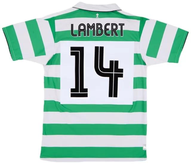 Umbro 2004-05 Celtic Home Shirt Lambert #14 - 6/10 - (M)