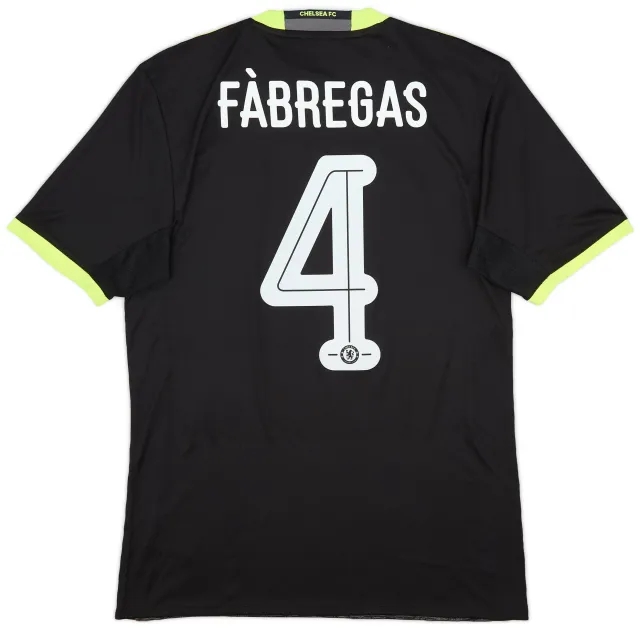 adidas 2016-17 Chelsea Away Shirt Fabregas #4 (S)