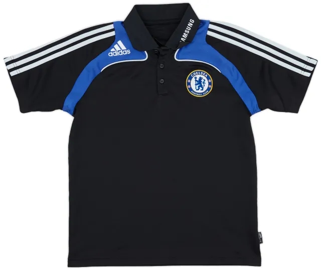 2008-09 Chelsea adidas Polo Shirt - 8/10 - (M)