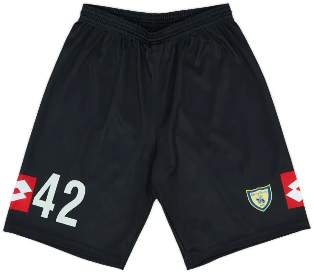 Lotto 2007-08 Chievo Verona GK Shorts #42 (Zappino)- 9/10 - (L)
