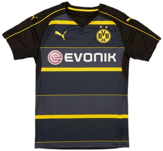 Puma 2016-17 Borussia Dortmund Away Shirt - 6/10 - (S)