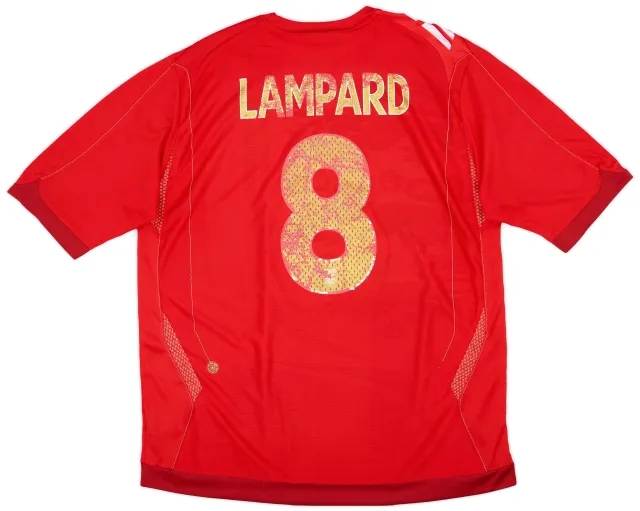 Umbro 2006-08 England Away Shirt Lampard #8 - 3/10 - (XL)