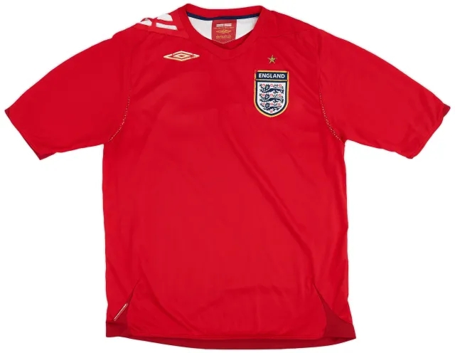 Umbro 2006-08 England Away Shirt - 7/10 - (L)