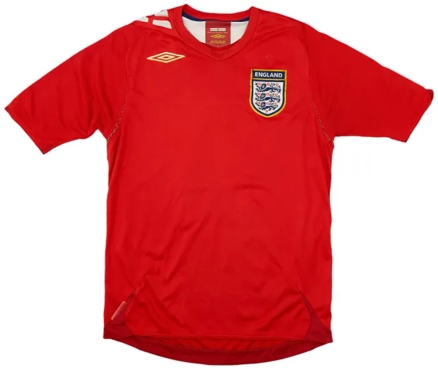 Umbro 2006-08 England Away Shirt - 4/10 - (S)