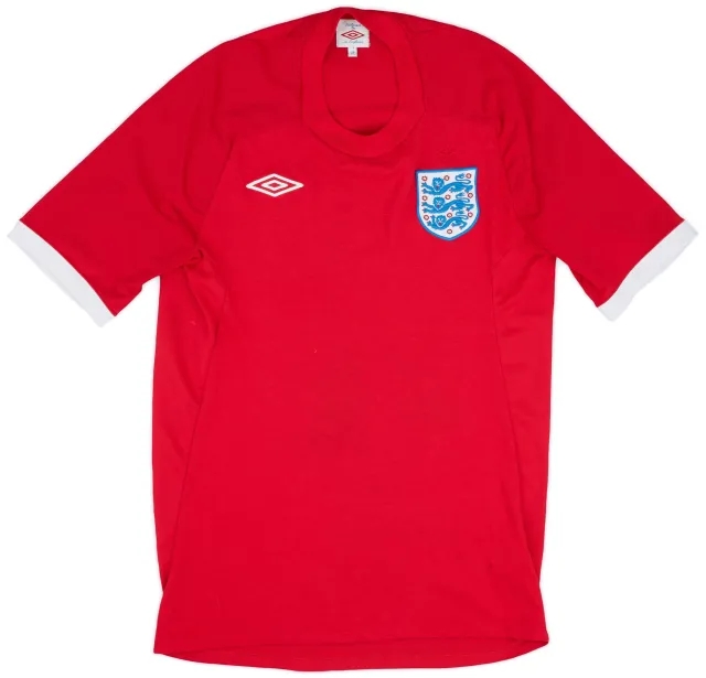 Umbro 2010-11 England Away Shirt - 8/10 - (M)