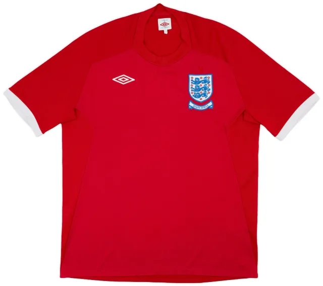 Umbro 2010-11 England 'South Africa' Away Shirt - 7/10 - (XL)