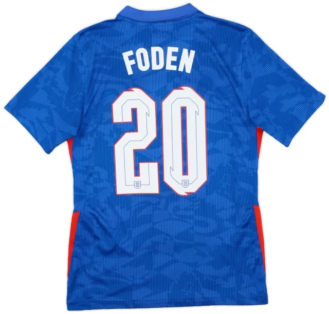 Nike 2020-21 England Away Shirt Foden #20 - 9/10 - (S)
