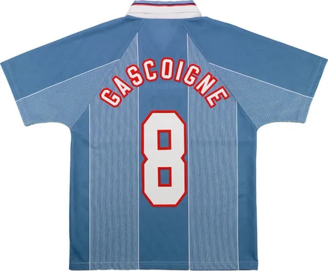 Umbro 1996-97 England Away Shirt Gascoigne #8 - 6/10 - (XXL)