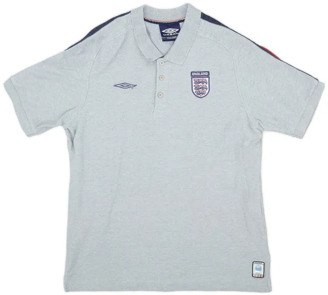 2000-01 England Umbro Polo Shirt - 8/10 - (L)