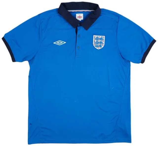 2009-10 England Umbro Polo Shirt - 7/10 - (L)