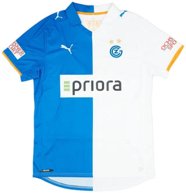 Puma 2016-17 Grasshoppers Home Shirt - 7/10 - (L)