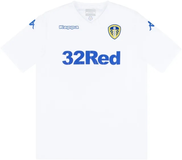 Kappa 2018-19 Leeds United Home Shirt - 6/10 - (S)