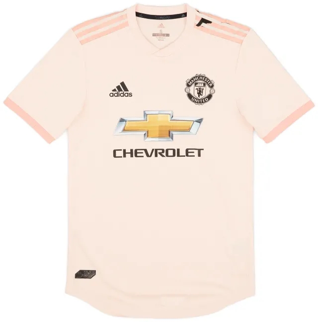 adidas 2018-19 Manchester United Authentic Away Shirt - 5/10 - (S)