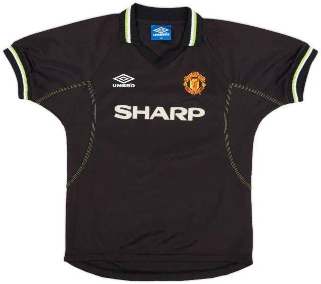 Umbro 1998-99 Manchester United Third Shirt - 7/10 - (L.Boys)