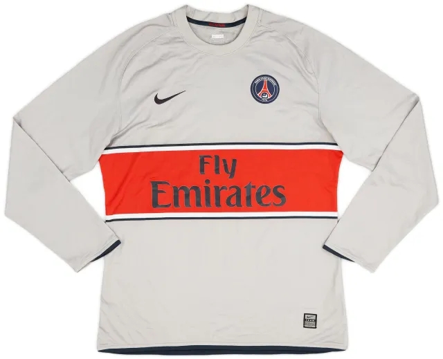 Nike 2008-09 Paris Saint-Germain Player Issue Away L/S Shirt - 8/10 - (XL)