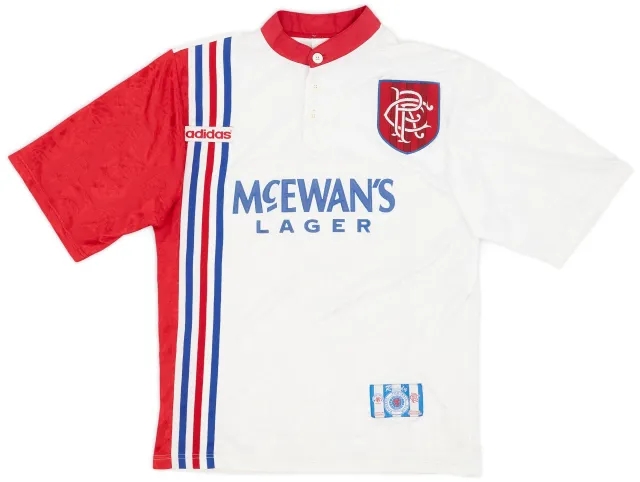 adidas 1996-97 Rangers Away Shirt - 9/10 - (S)
