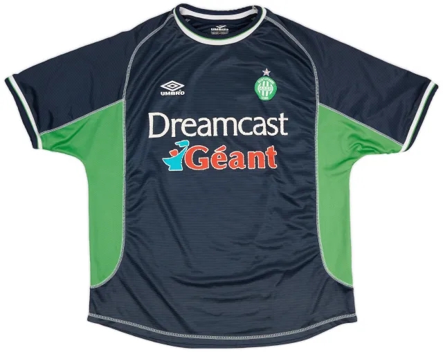 Umbro 2000-01 Saint Etienne Away Shirt - 6/10 - (XXL)