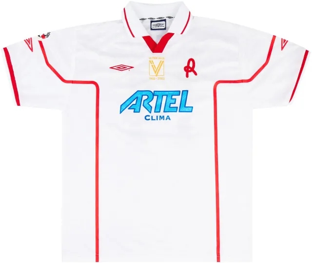 Umbro 2001-02 Vicenza Match Issue Away Shirt Marcolini #14