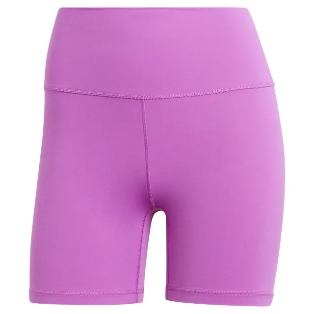 adidas Women's All Me 5-Inch Short Leggings - Purple Burst - L - Size: Large