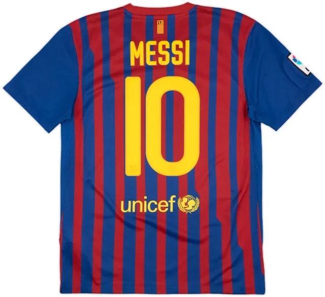 Nike 2011-12 Barcelona Home Shirt Messi #10 - 8/10 - (XXL)