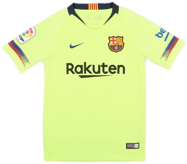 Nike 2018-19 Barcelona Away Shirt - 6/10 - (S.Boys)