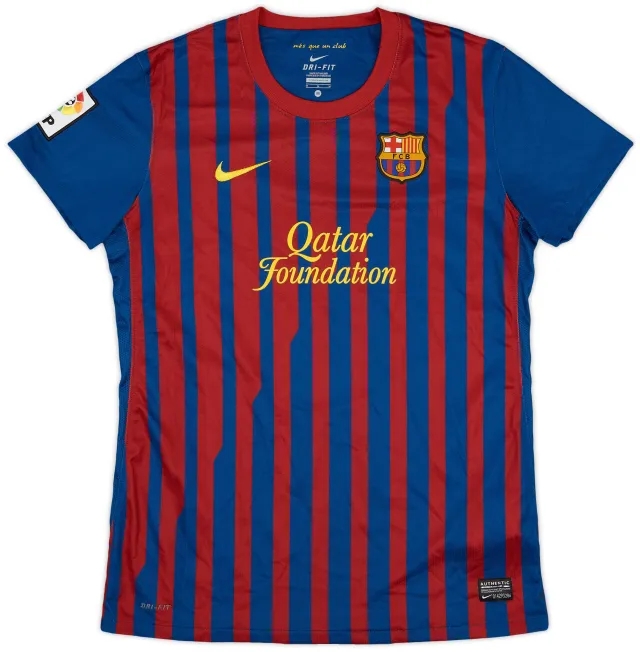 Nike 2011-12 Barcelona Home Shirt - 9/10 - (Women's M)
