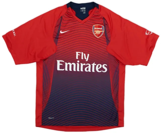 2007-08 Arsenal Nike Training Shirt - 8/10 - (S)