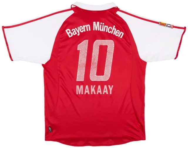 adidas 2003-04 Bayern Munich Home Shirt Makaay #10 - 4/10 - (L)