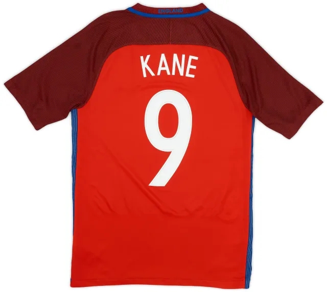 Nike 2016-17 England Away Shirt Kane #9 - 9/10 - (S)