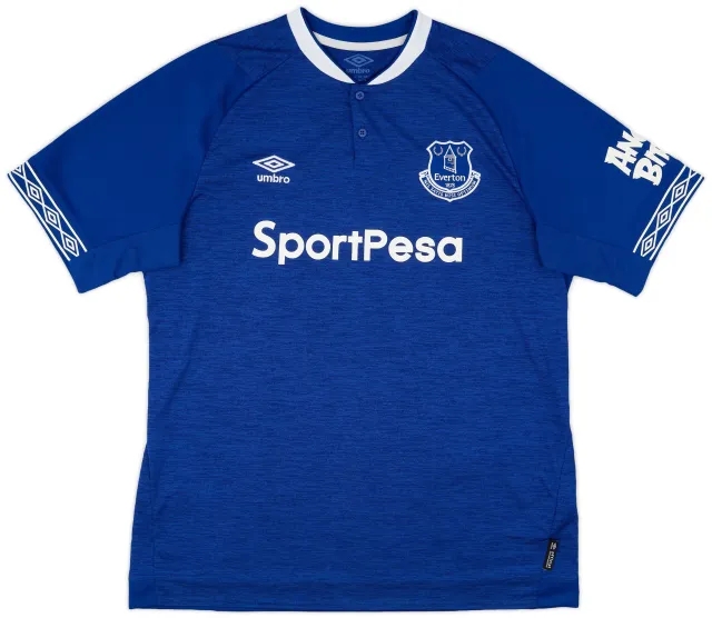 Umbro 2018-19 Everton Home Shirt - 8/10 - (XL)