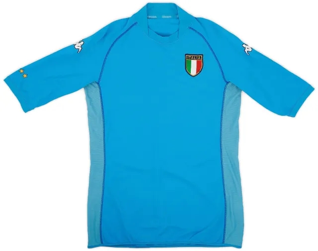 Kappa 2002 Italy Home Shirt - 6/10 - (XL)