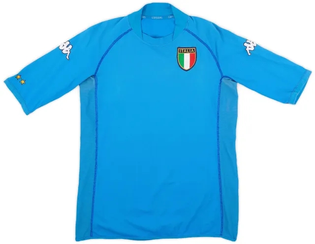 Kappa 2002 Italy Home Shirt - 5/10 - (M)