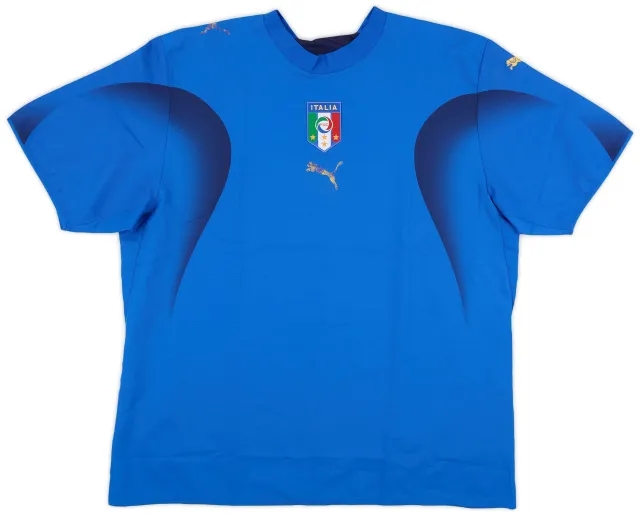 Puma 2006 Italy Home Shirt - 5/10 - (XL)