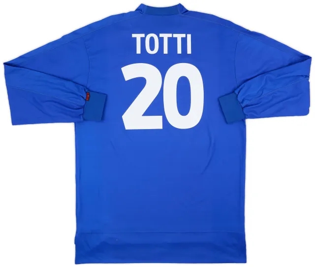 Kappa 1998-99 Italy Home L/S Shirt Totti #20 - 8/10 - (XXL)