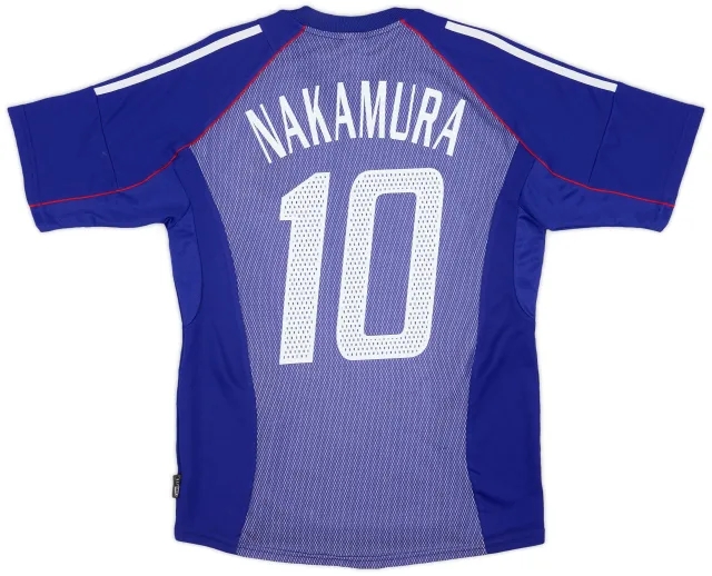 adidas 2002-04 Japan Home Shirt Nakamura #10 - 9/10 - (S)