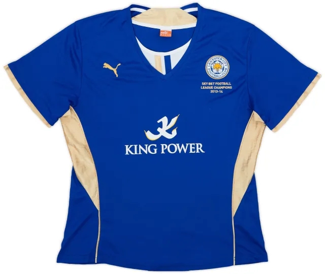 Puma 2013-14 Leicester Home Shirt - 8/10 - (Women's XL)