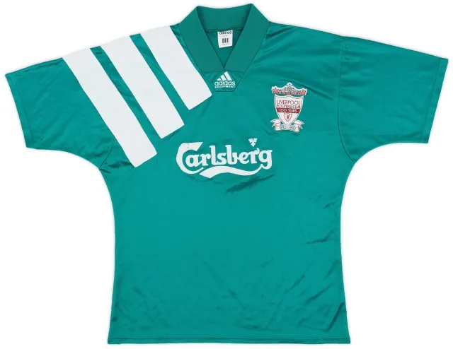 adidas 1992-93 Liverpool Centenary Away Shirt - 5/10 - (L)