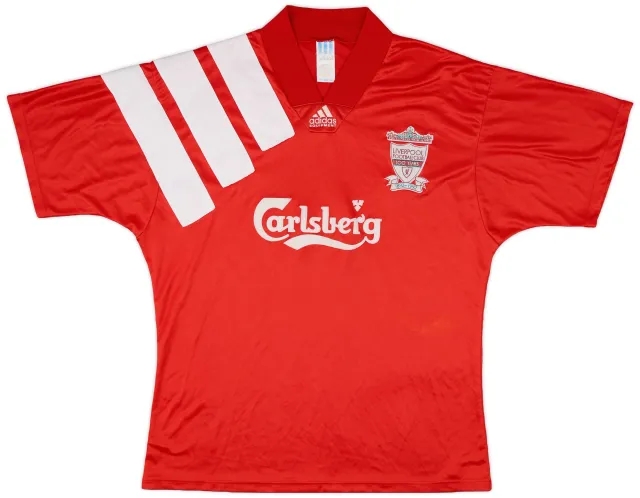 adidas 1992-93 Liverpool Centenary Home Shirt - 7/10 - (XL)