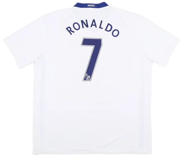 Nike 2008-10 Manchester United Away Shirt Ronaldo #7 - 5/10 - (XXL)