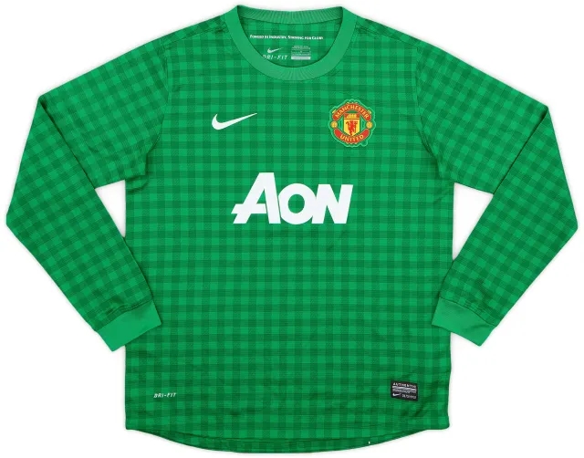 Nike 2012-13 Manchester United GK Away Shirt - 9/10 - (L.Boys)