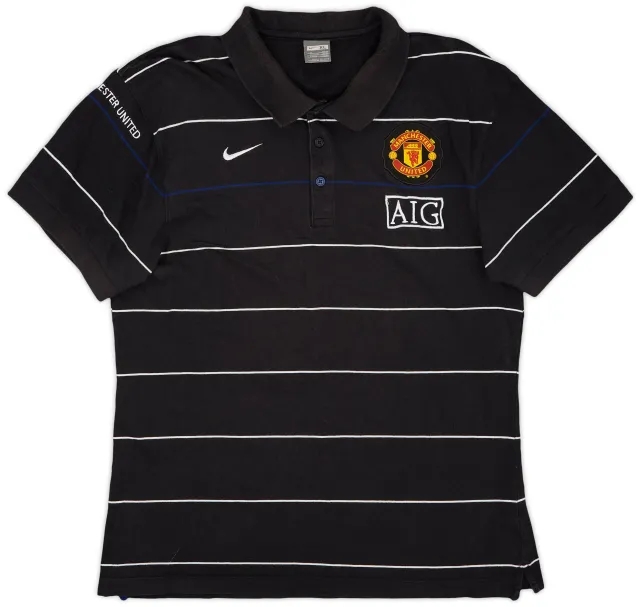 2008-09 Manchester United Nike Training Shirt - 10/10 - (L)