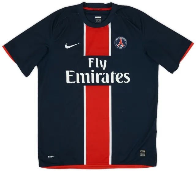 Nike 2008-09 Paris Saint-Germain Home Shirt - 4/10 - (L)