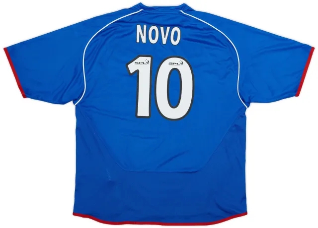 Umbro 2005-06 Rangers Home Shirt Novo #10 - 5/10 - (XL)