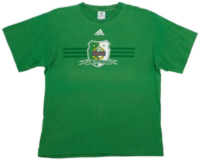 adidas 2004-05 Rapid Wien Cotton Tee - 6/10 - (XL)