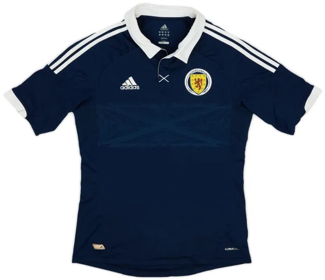 adidas 2011-13 Scotland Home Shirt - 8/10 - (M)