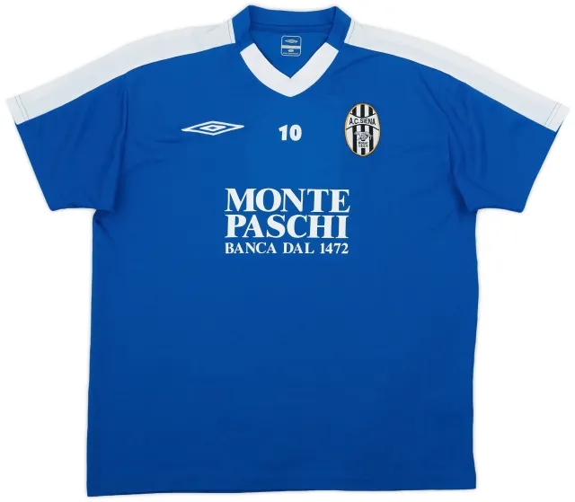 2007-09 Siena Player Issue Umbro Training Shirt #10 - 7/10 - (XL)
