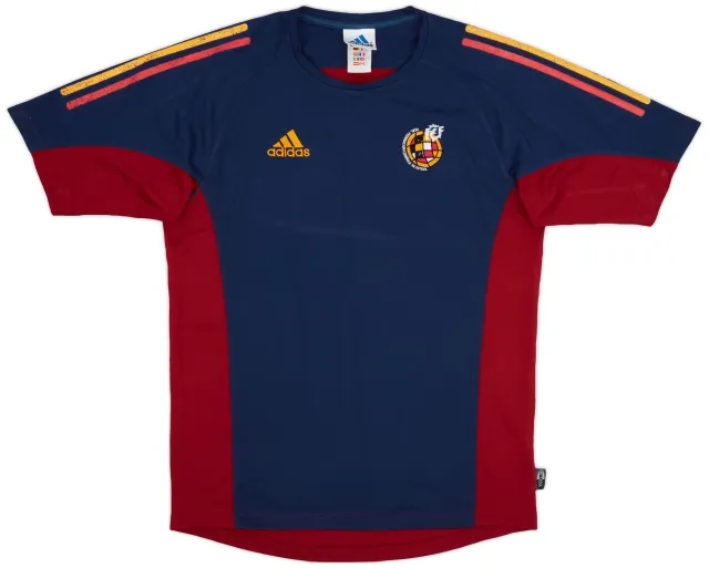 2002-03 Spain adidas Training Shirt - 6/10 - (S)