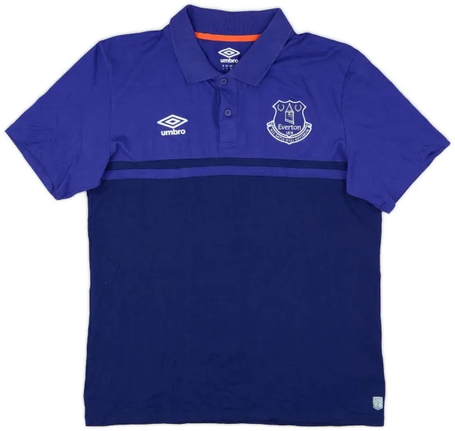 2016-17 Everton Umbro Polo Shirt - 8/10 - (L)